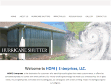 Tablet Screenshot of homenterprisesllc.com